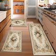 thumbnail image 2 of Kitchen Rugs Sets of 3 Non Slip Washable Kitchen Mats for Floor, Waterproof Kitchen Runner Rug, Floor Mat Carpet for Entryway, Laundry, Sink, Hallway, Bathroom, 2 of 12