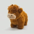thumbnail image 5 of DAMAI 7"Highland Cow Stuffed Animal,Realistic Stuffed Animal,Stuffed Highland Cow, Poseable Highland Cow Plush Stuffed Animal,Stress Relief Gift for Adults, 5 of 9