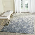 thumbnail image 2 of SAFAVIEH Restoration Vintage Dalton Floral Wool Area Rug, Ivory/Blue, 5' x 8', 2 of 8