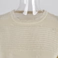 thumbnail image 4 of Kaemgyyd Crochet Cover Ups for Women Hollow out Long Sleeve Knit Coverup Summer Outfits Trendy Tie up Beach Swimsuit, 4 of 7