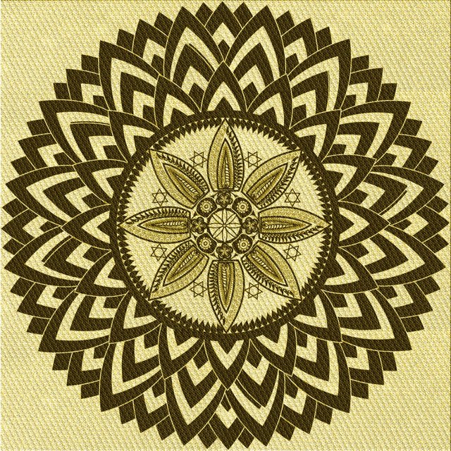Ahgly Company Tapis d'Intérieur Lavable en Machine Carré Transitionnel Marron, 4 Pieds Carré