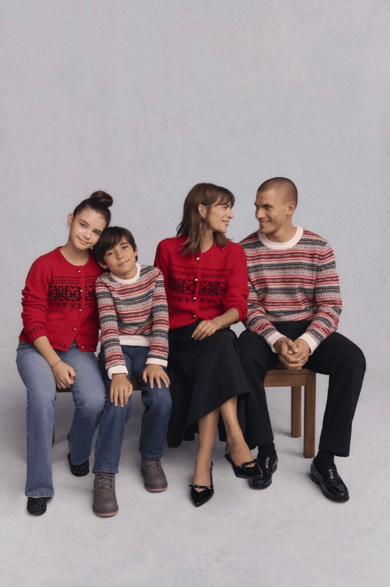 Free Assembly Men's Fair Isle Sweater with Long Sleeves, Size XS-3XL