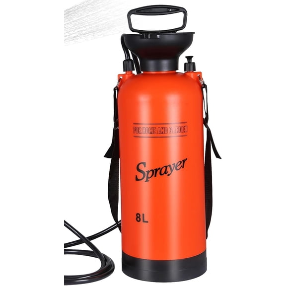 Portable Shower with 7 Spray Modes, Hand Press Shower with Removable Hose and Shower Head, Pressure Rinse Kits
