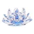 thumbnail image 2 of Lotus , Estatuil Adorno Pisapapeles Colección de Decoración Feng Shui para / Decoración para hogar / Decoración de Oficina, Yotijar Artesanías de flores de cristal de Lotus, 2 of 7