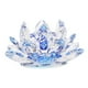thumbnail image 2 of Pieza de Adorno Elegante de Cristal Multicolor DIY , Azul, 90x40 mm BLESIY Artesanías de flores de cristal de Lotus, 2 of 7