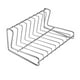 thumbnail image 2 of Rejilla para guardar platos, organizador de platos de acero inoxidable, ahorra espacio, soporte de almacenamiento para el hogar, cafetería, despensa, 9 cuadrícula, 2 of 8