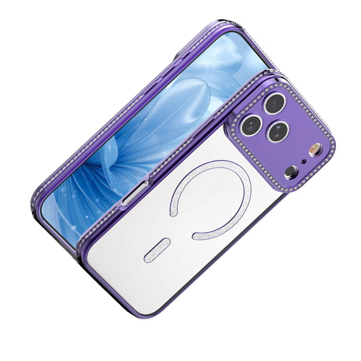 Magsafe Jewel Case for iPhone 17 Pro - Purple