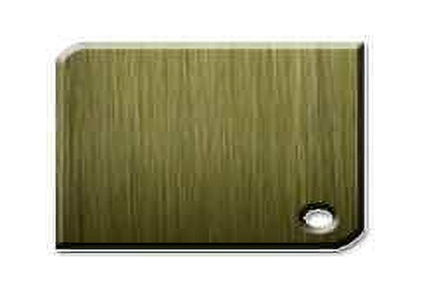 Deltana BBC20U5 2-3/8" X 1-5/8" Solid Brass Oval Door Bell Button - Brass