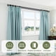 thumbnail image 3 of Barra de Cortina Doble para ventana, Tubo Cortina Doble Negro, Cortinero Doble Negro, cortineros para ventanas, Barras de cortina Ajustable doble para casa, Armario (71-142cm(28-56")), 3 of 9