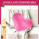 thumbnail image 4 of GOOHOCHY Almohada de peluche, almohada decorativa para el hogar, almohada en forma de corazón, almohada rellena romántica, decoración, 4 of 8