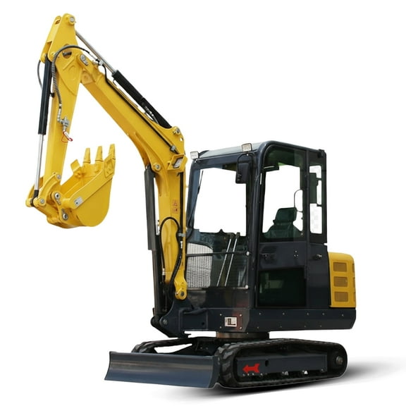 DigMaster 3.5Ton Mini Excavator With an EPA-Certified Kubota 4-Cylinder Water-Cooled Diesel Engine for Farming Trenching and Landscaping