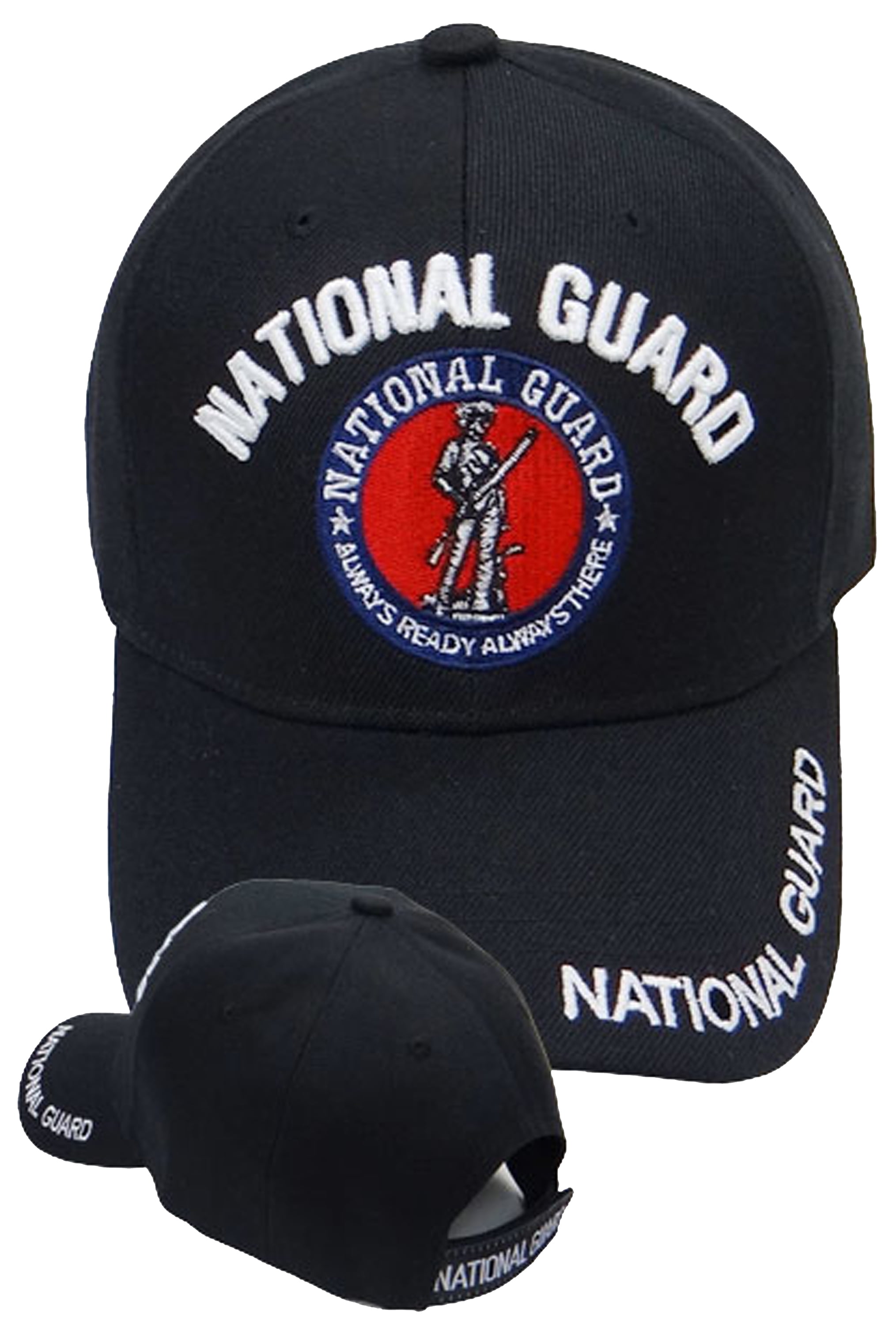 National Guard Baseball Cap Black Hat 