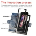 thumbnail image 3 of Allytech Z Fold 4 Case, Galaxy Z Fold 4 5G Case, RFID Blocking Retro Buiness Faux Leather Flip Cover Card Slots Drop Protective Wallet Case Cover for Samsung Galaxy Z Fold 4 2022 Model -Darkblue, 3 of 10