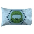 thumbnail image 6 of Halo Infinite Master Chief Kids 3-Piece Twin Sheet Set, 100% Polyester, Green, Gaming Bedding, 6 of 6