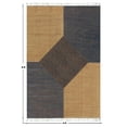 thumbnail image 3 of Casavani - 2'x3' Area Rugs for Kitchen and Study Room Handblock Printed Blue Cotton Dhurrie, 3 of 6