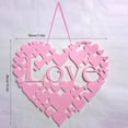 thumbnail image 5 of Herrnalise Valentine's DayHanging Sign Be Mine Love You SignHappy Valentine's Day PinkRedHeart WallHanging Sign for Valentine's DayRoom Door Decor, 5 of 6
