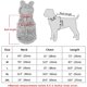 thumbnail image 2 of ZHAOCHENG Abrigos de pijamas para perros pequeños, suaves y cálidos, para cachorros, lindos trajes navideños para chihuahua, disfraces para gato, pug, yorkshire, bulldog francés, gris, pecho 11”(28cm), 2 of 5