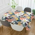 thumbnail image 5 of Coolnut Daisy Flower Tablecloth 60"x108", Waterproof Washable Polyester Square Table Cover, Durable Tablecloth for Kitchen Dining Table Party Decor, 5 of 7