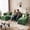 Green, variant on Orlivla Modular Sectional Sofa, Modern Chenille Couch Love Seat Cloud Sofa for Living Room,Black