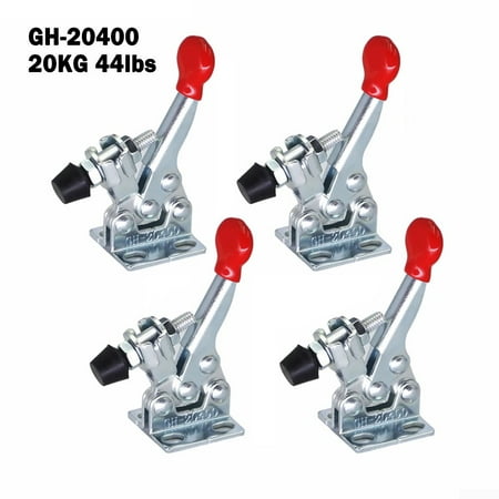 

GH-20400 Quick Release Tool Quick Fixture Toggle Clamp Clamping Force 20Kg 44lbs