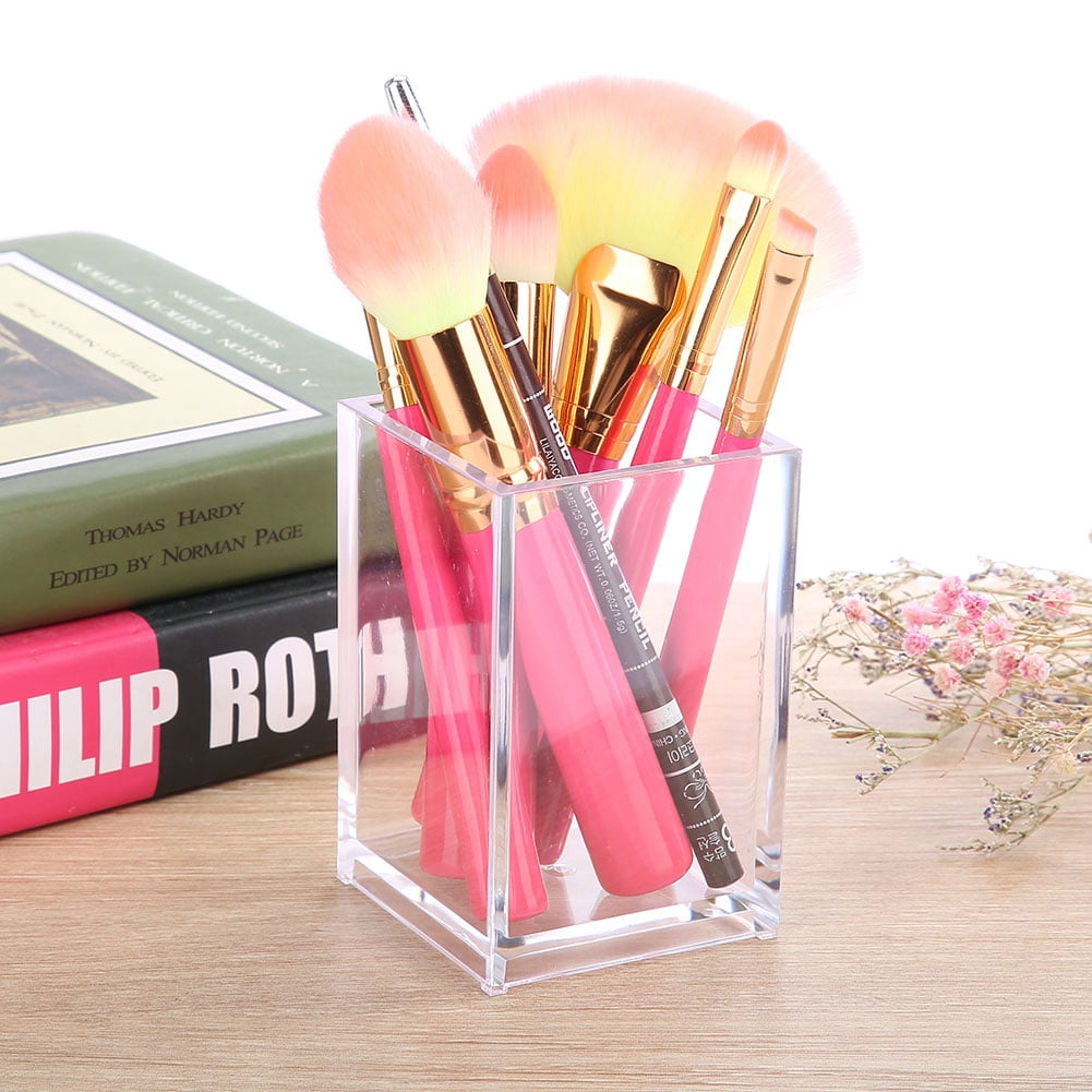 Ccdes Transparent Makeup Brush Holder,Transparent Acrylic Makeup Brush