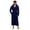A04-Blue, variant on Men Long Robe Soft Warm Fleece Plush Bathrobe Sleepwear Pajamas Housecoat Nightwear Bathrobe Sleepwear for S-5XL