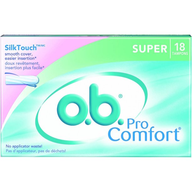 o.b. Pro Comfort Tampons Super 18 ea (Pack of 4)