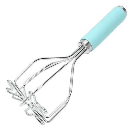 

Trayknick Multi-purpose Vegetable Masher Stainless Steel Potato Masher with Ergonomic Handle Multifunctional Food Mashing Tool for Carrots Avocados More Durable