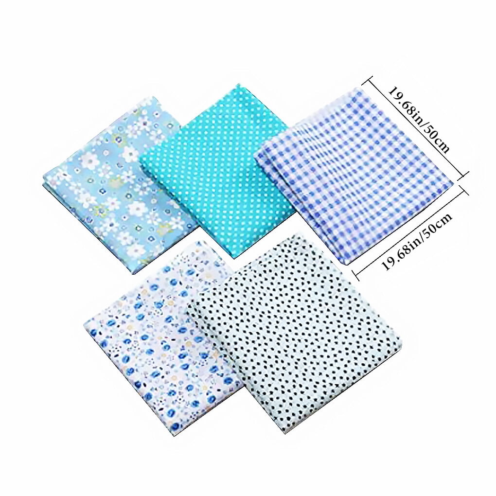 Tissu Coton Vert Pour Patchwork Et Quilting - Motif Récolte D'automne, Léger, Neuf