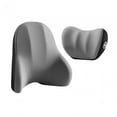 thumbnail image 3 of Cojín de respaldo para coche, almohada cervical para coche, gris, 3 of 9