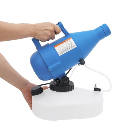 4.5l (1.2 Gallon) Electric Ulv Portable Fogger Sprayer Machine ,Handheld Cold Fogger Machine Spraying Distance 30ft with16.4ft Cord for Home, Garden and Small Farm