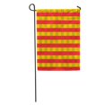 thumbnail image 1 of POGLIP Yellow Green Red Tartan Plaid Abstract Checkered Pattern for Garden Flag Decorative Flag House Banner 12x18 inch, 1 of 2