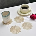 thumbnail image 3 of Dessous de Verre, Décorations de table à Manger, Petits Sets Isolés, 10 Pcs, 3 of 6