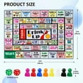 thumbnail image 2 of Drinking Board Games For Adults - Interactive for Game Nights Birthdays or Suitable for 2-8 Players with Rubber Mat for a Unique Experience, 2 of 6