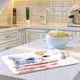 thumbnail image 6 of Dish Drying Mat Kitchen Pad Large Counter Absorbent Dish Mats Drainer American Flag Cat, 6 of 8