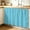 Azure, variant on Pure Mint Green Cabinet Curtains 35"W x 35"L, Modern Solid Color Minimalist Art Sink Skirt for Bathroom Vanity Kitchen Self Adhesive, Dust-Proof Privacy Curtain for Shelves Closet Laundry Room Pantry