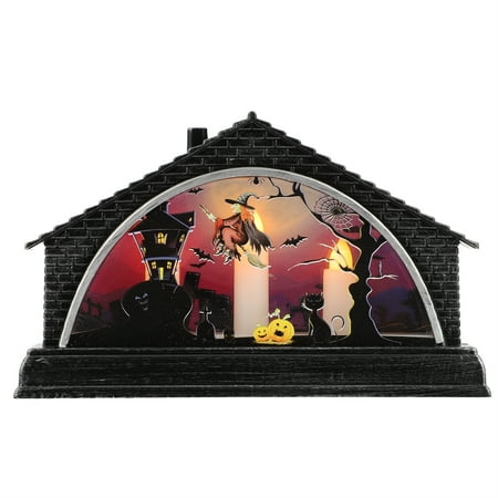 

1pc Halloween LED Lamp House Design Decorative Night Lamp (Assorted Color)