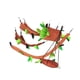 thumbnail image 4 of EeaseMX 5 piezas de columpio para hámster, columpio de peluche con forma de árbol y hojas colgantes, juguete creativo de teleférico., 4 of 7