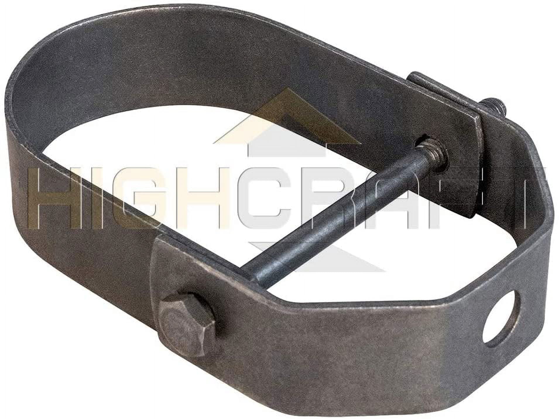 Highcraft 4" Clevis Hanger for Vertical Pipe Support Steel (5-Pk)