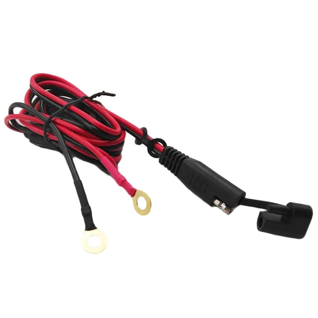MasteelfCA SAE to Round Terminal Charging Cable Motorcycle Circuit Cable Battery Power Line Solar Battery Connect Cable
