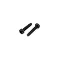 thumbnail image 2 of Unique Bargains M2 x 10mm Plastic Phillips Cross Pan Head Machine Screws Black 50 PCS, 2 of 2