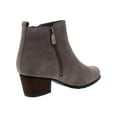 thumbnail image 2 of Aqua College Womens Isla Suede Waterproof Ankle Boots Gray 8.5 Medium (B,M), 2 of 2