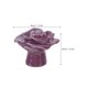 thumbnail image 2 of unbranded 2Ud Pomos De Cajón En Cerámica Con De Rosa Morada Para Muebles Y Armarios, 2 of 6