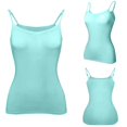 thumbnail image 2 of Green Women's Tanks, Women'S Summer Tops 2024 Tank Top Yoga Gym Sleeveless Camisole Sexy Plus Size Underwear With Chest Pad S 6Xl,Women's Tanks & Camis 5XL, 2 of 5