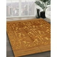 thumbnail image 2 of Ahgly Company Indoor Square Traditional Mahogany Brown Southwestern Area Rugs, 7' Square, 2 of 6