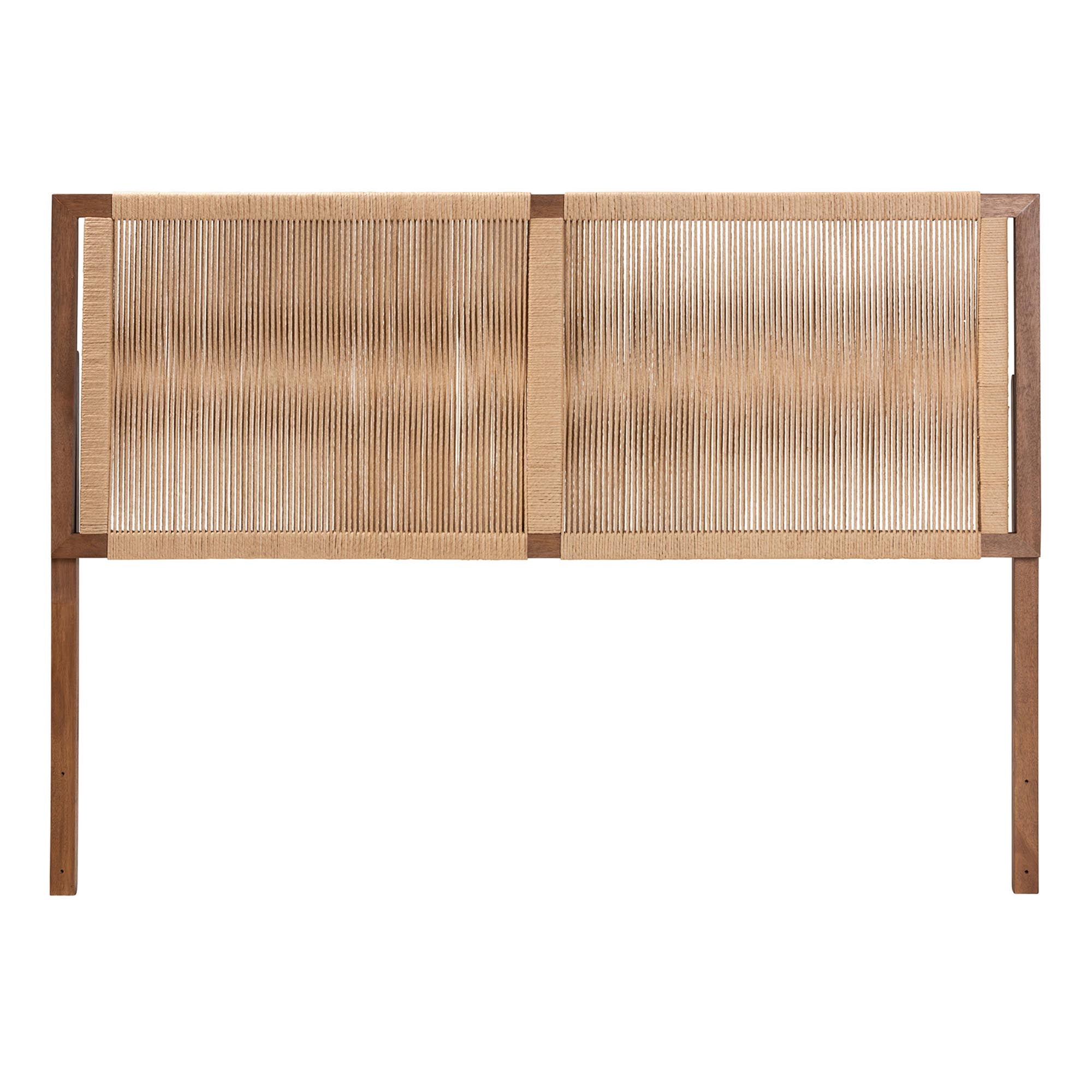 bali & pari Holitz Boho Headboard, Queen, Walnut Brown