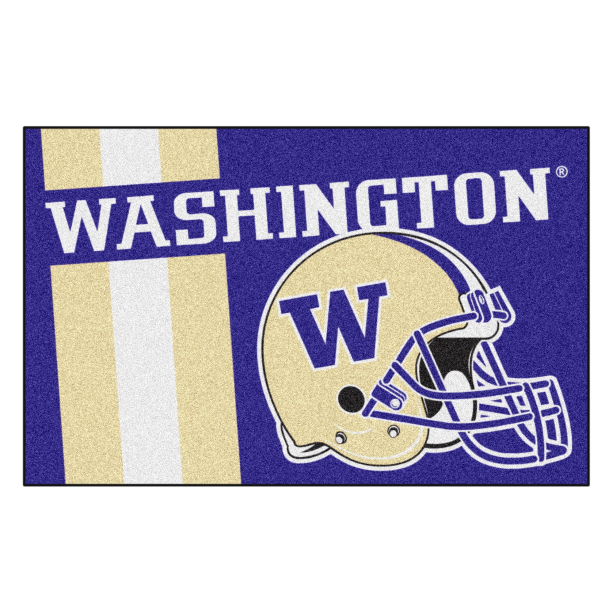 NCAA University of Washington Huskies Starter Mat Rectangular Area Rug