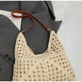 thumbnail image 6 of Bohemia Beach Bag Women Macrame Shoulder Tote Bags Crossbody Purse Underarm Travel Summer Knitted Handbag Hobo Bags 2025, 6 of 7