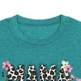 thumbnail image 5 of Mama T Shirt for Women Flower Mom Shirts Short Sleeve Leopard Print Tee Casual Mother's Gift Tshirts Top, 5 of 6