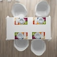 thumbnail image 4 of Ambesonne Colorful Place Mats Set of 4, Retro Circus Animals, Standard Size, Multicolor, 4 of 4